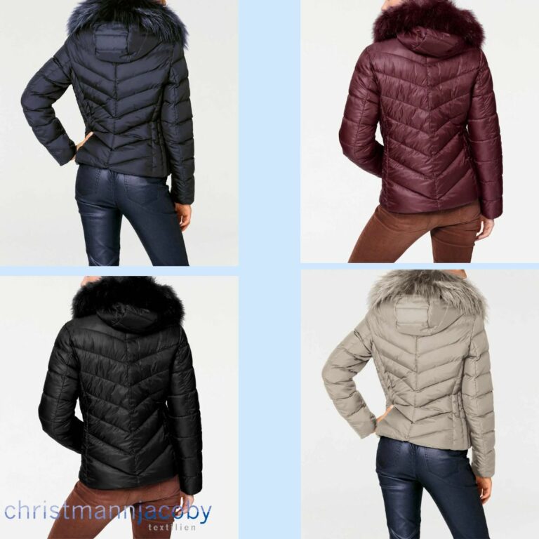 Steppjacke in 4 Farben